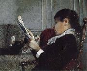 Gustave Caillebotte Indoor oil painting artist